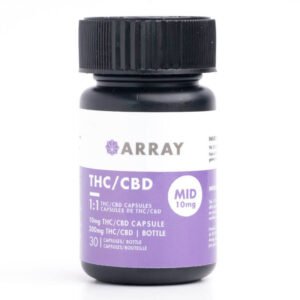 1:1 THC CBD Capsules 20mg for Sale