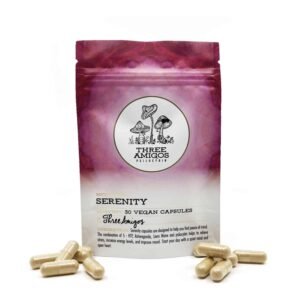 100mg Serenity Magic Mushroom Capsules for Anxiety Relief - Dark-Net-Market