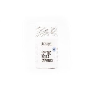 Best THC Indica Capsules 20mg
